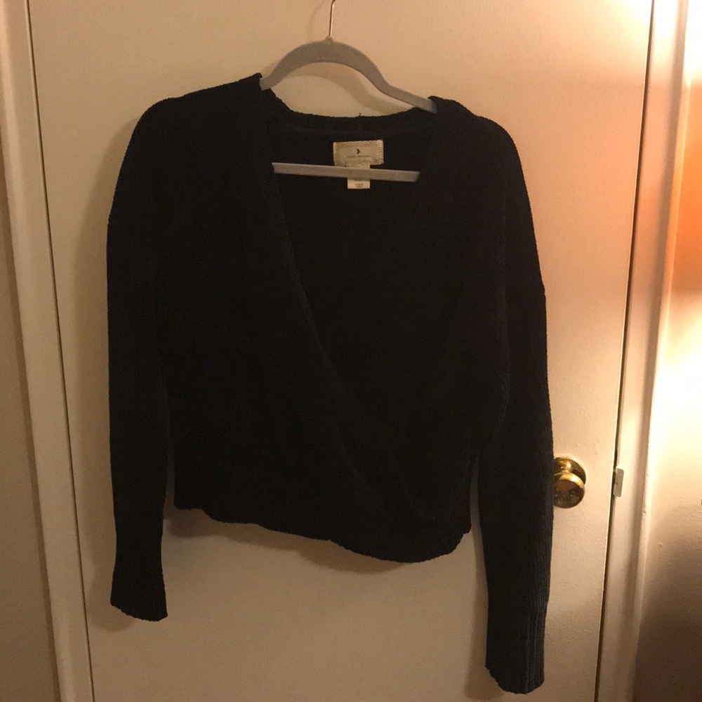 Ruby Moon criss-cross sweater XL